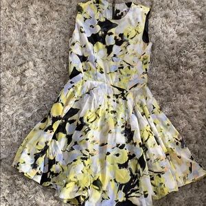 Floral A-line dress